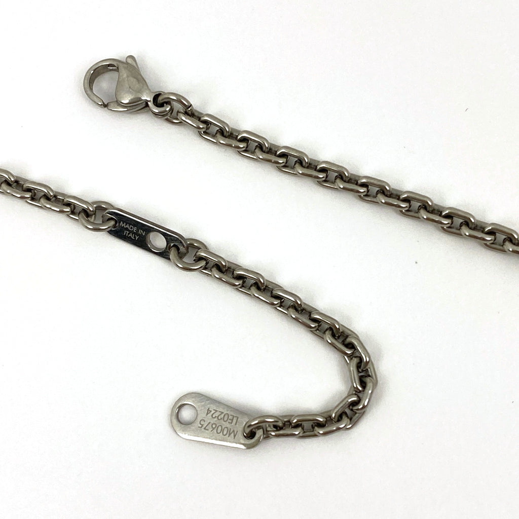 ルイ・ヴィトン モノグラム ボールド ネックレス フラワー ペンダント ネックレス GP シルバー ゴールド ブラック レディース 【中古】bracc