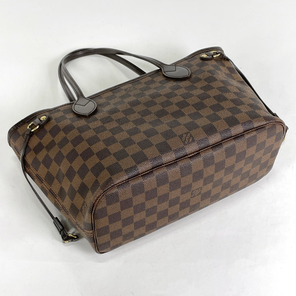 ルイ・ヴィトン ネヴァーフル PM ハンドバッグ ショッピング トートバッグ ダミエ ブラウン N51109 レディース 【中古】brbag