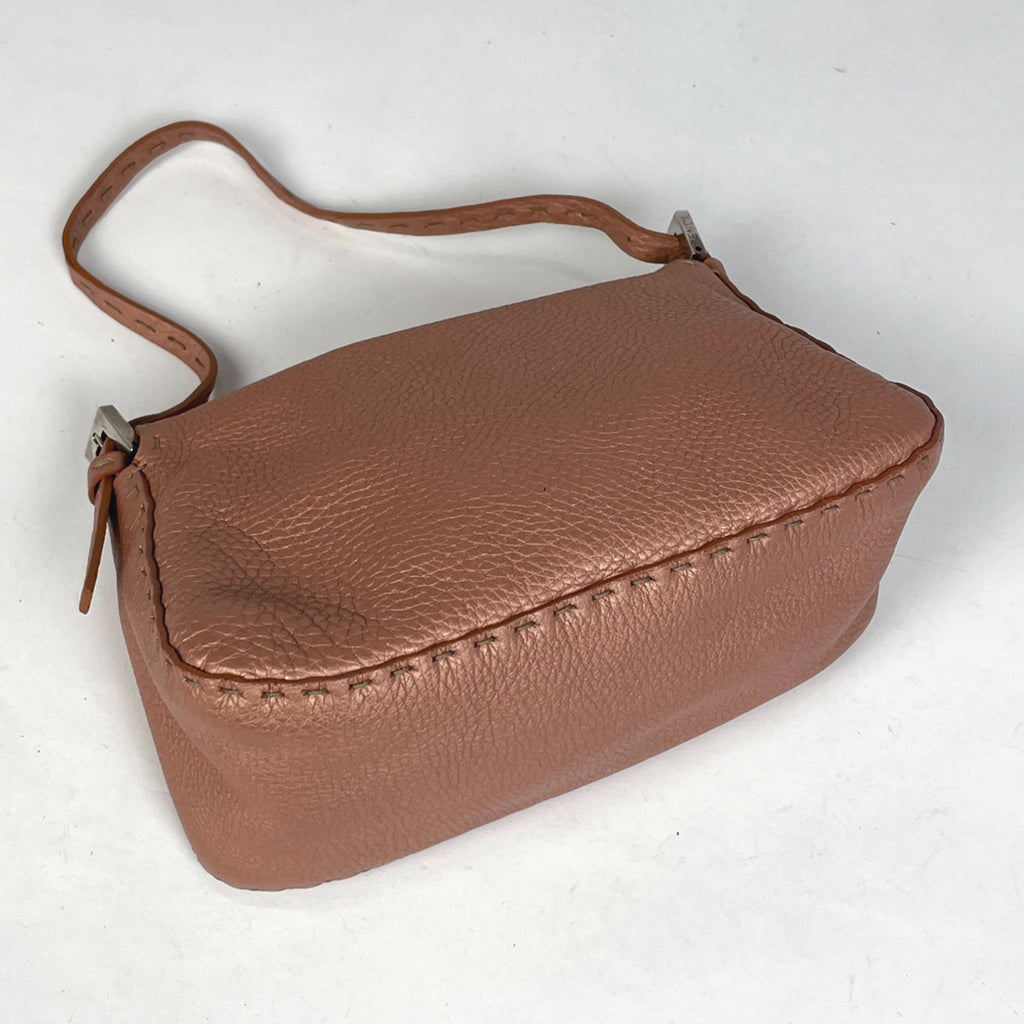 フェンディ セレリア ショルダーバッグ マンマバゲット ワンショルダー ズッカロゴ ショルダーバッグ レザー ピンク 8BR185 【中古】brbag