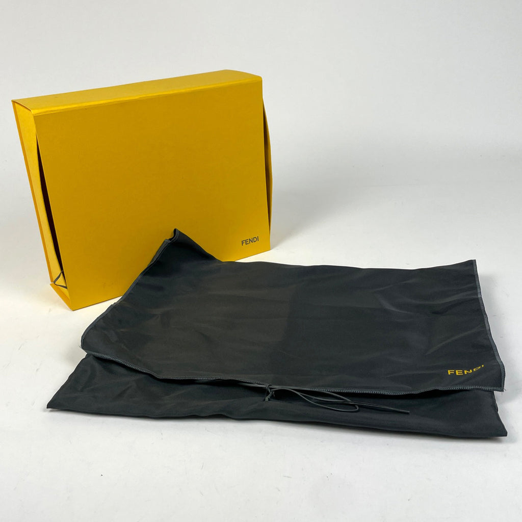 フェンディ ズッカロゴ ショール セレリア ファーカラー セーブルファー ショール ファー ブラウン レディース 【中古】brbag