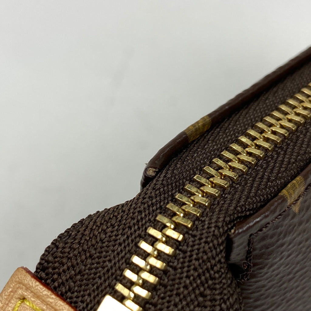 ルイ・ヴィトン ミニ ポシェット アクセソワール 2WAY ショルダーバッグ アクセサリーポーチ モノグラム ブラウン M82510 レディース 【中古】brbag