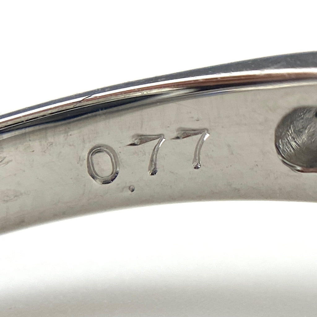 タサキ サファイア デザインリング プラチナ 指輪 メレダイヤ リング 11号 Pt900 サファイア ダイヤモンド キッズ 【中古】brjwl
