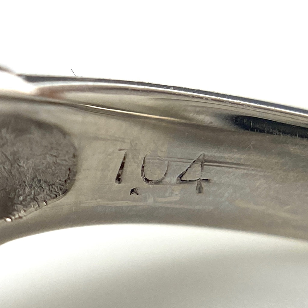 ダイヤモンド デザインリング プラチナ 指輪 メレダイヤ リング 9号 Pt900 ダイヤモンド レディース 【中古】nbjwl