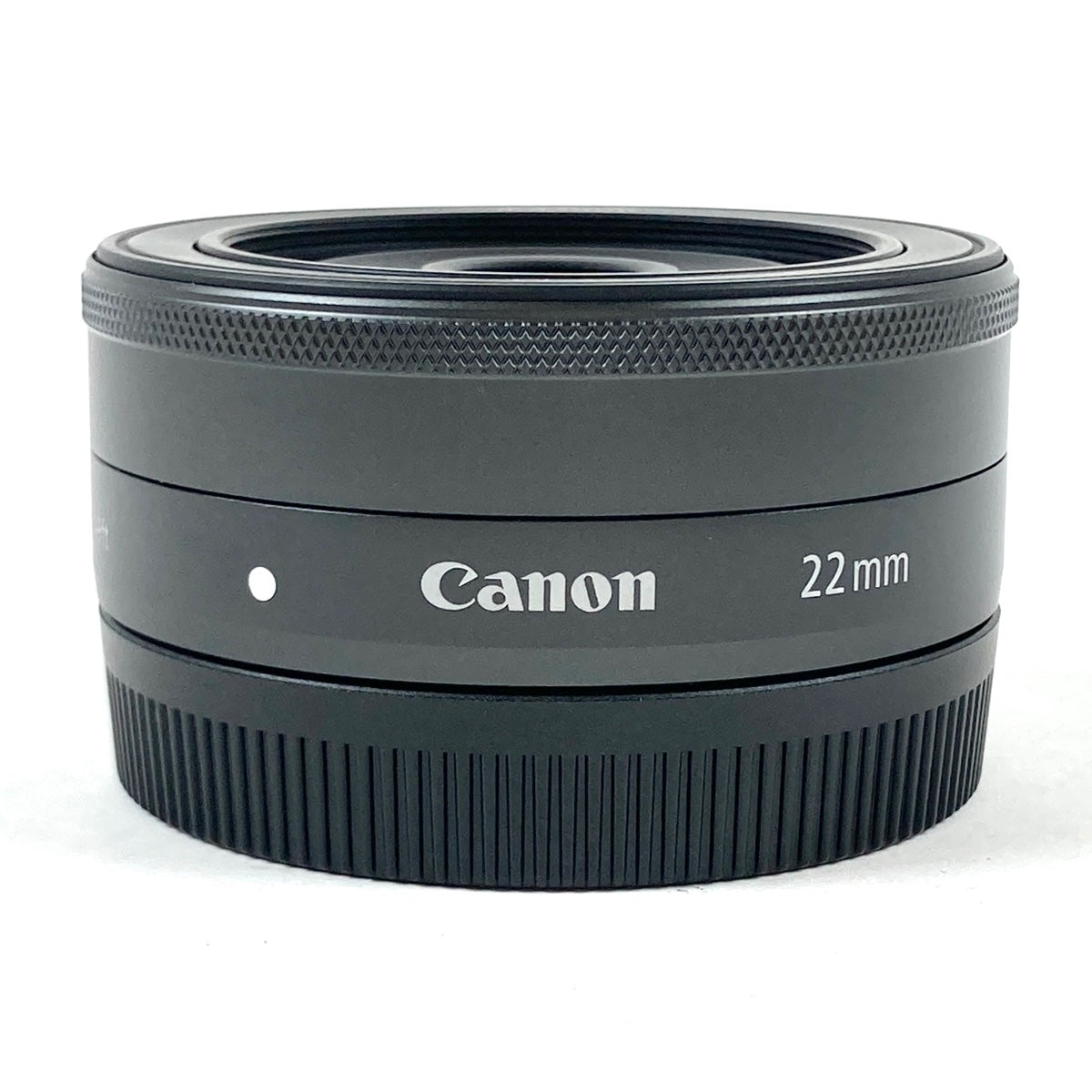 【極美品】 キヤノン Canon EF-M 22mm F2 STM ブラック ☆極上品☆ キヤノン Canon EF-M 22mm F2 STM ブラック