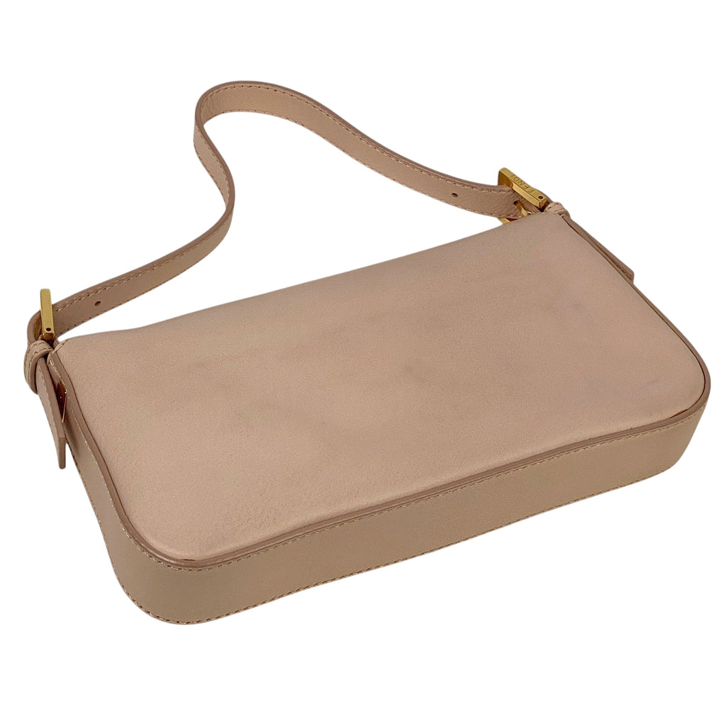 フェンディ ズッカロゴ マンマバゲット 2WAY ショルダーバッグ ハンドバッグ レザー ピンク 8BR600 レディース 【中古】brbag