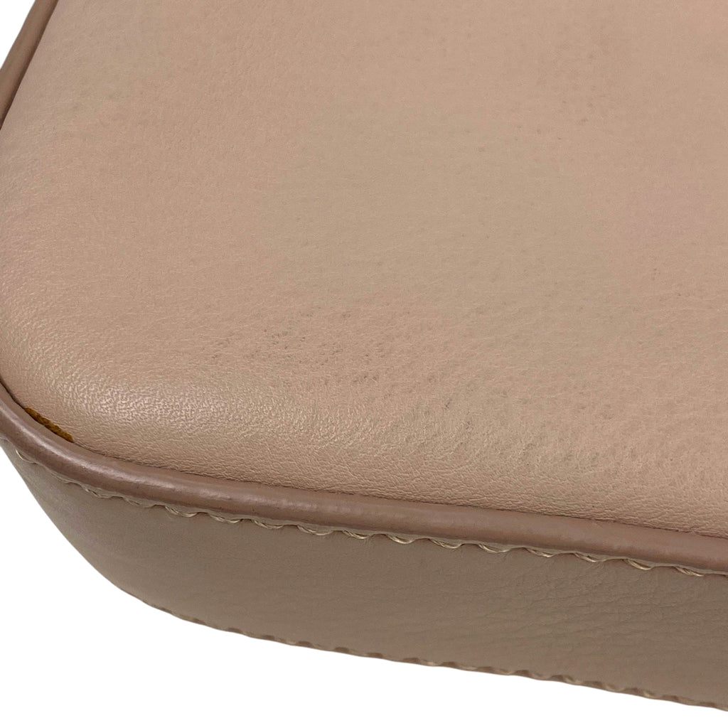 フェンディ ズッカロゴ マンマバゲット 2WAY ショルダーバッグ ハンドバッグ レザー ピンク 8BR600 レディース 【中古】brbag