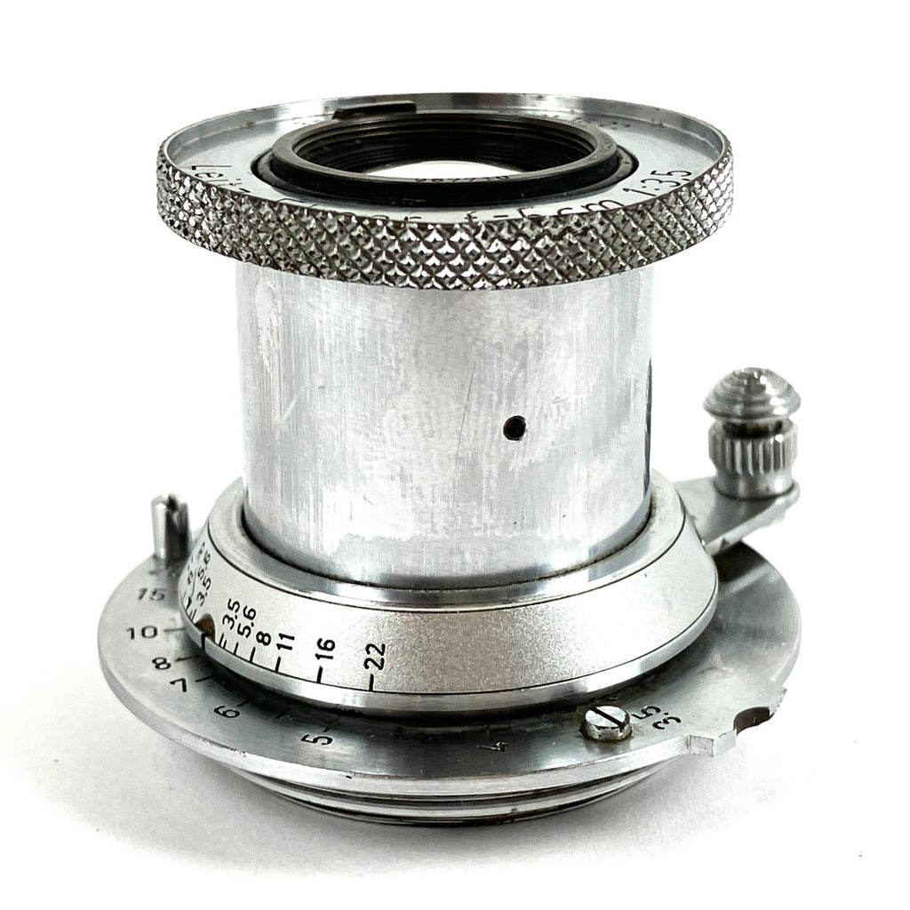 ライカ LEICA Elmar 50mm F3.5 エルマー 5cm Lマウント L39［ジャンク品］ レンジファインダーカメラ用レンズ 【中古】cambb