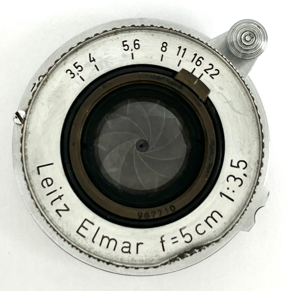 ライカ LEICA Elmar 50mm F3.5 エルマー 5cm Lマウント L39［ジャンク品］ レンジファインダーカメラ用レンズ 【中古】cambb