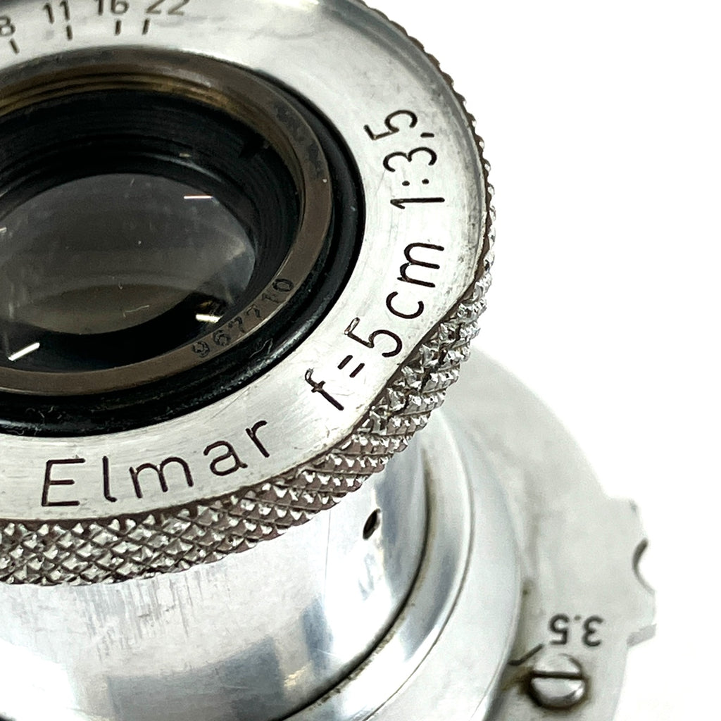 ライカ LEICA Elmar 50mm F3.5 エルマー 5cm Lマウント L39［ジャンク品］ レンジファインダーカメラ用レンズ 【中古】cambb