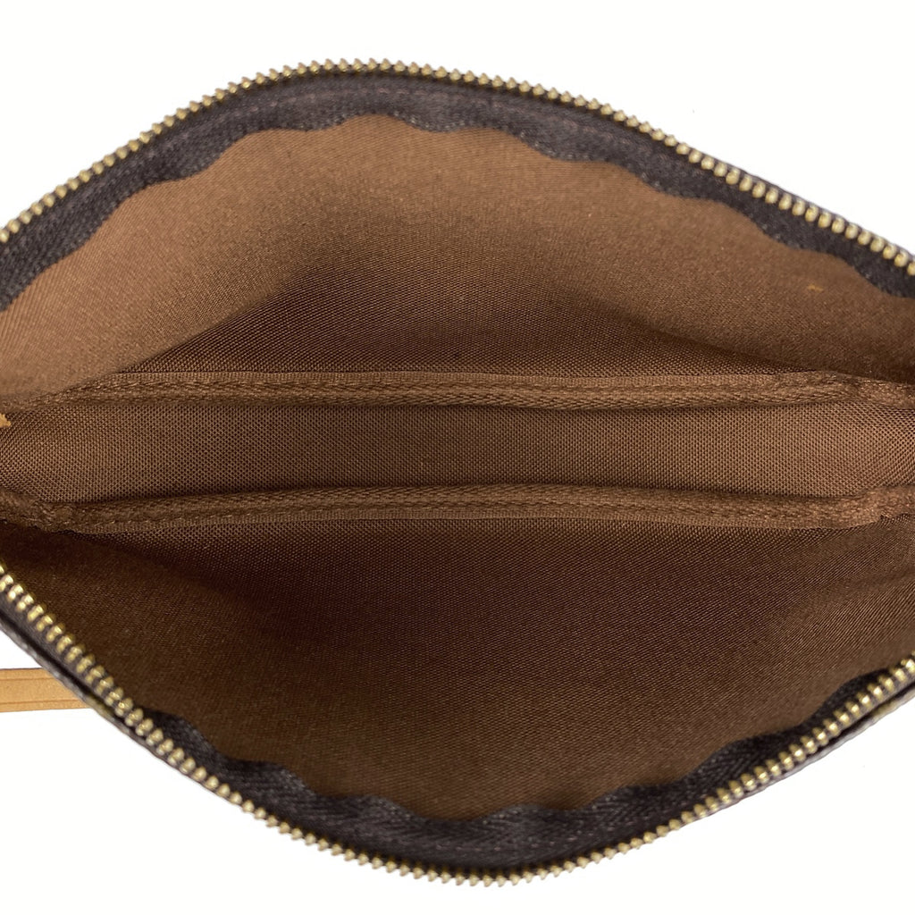 ルイ・ヴィトン ポシェット アクセソワール メイク コスメ アクセサリーポーチ モノグラム ブラウン M51980 レディース 【中古】brbag