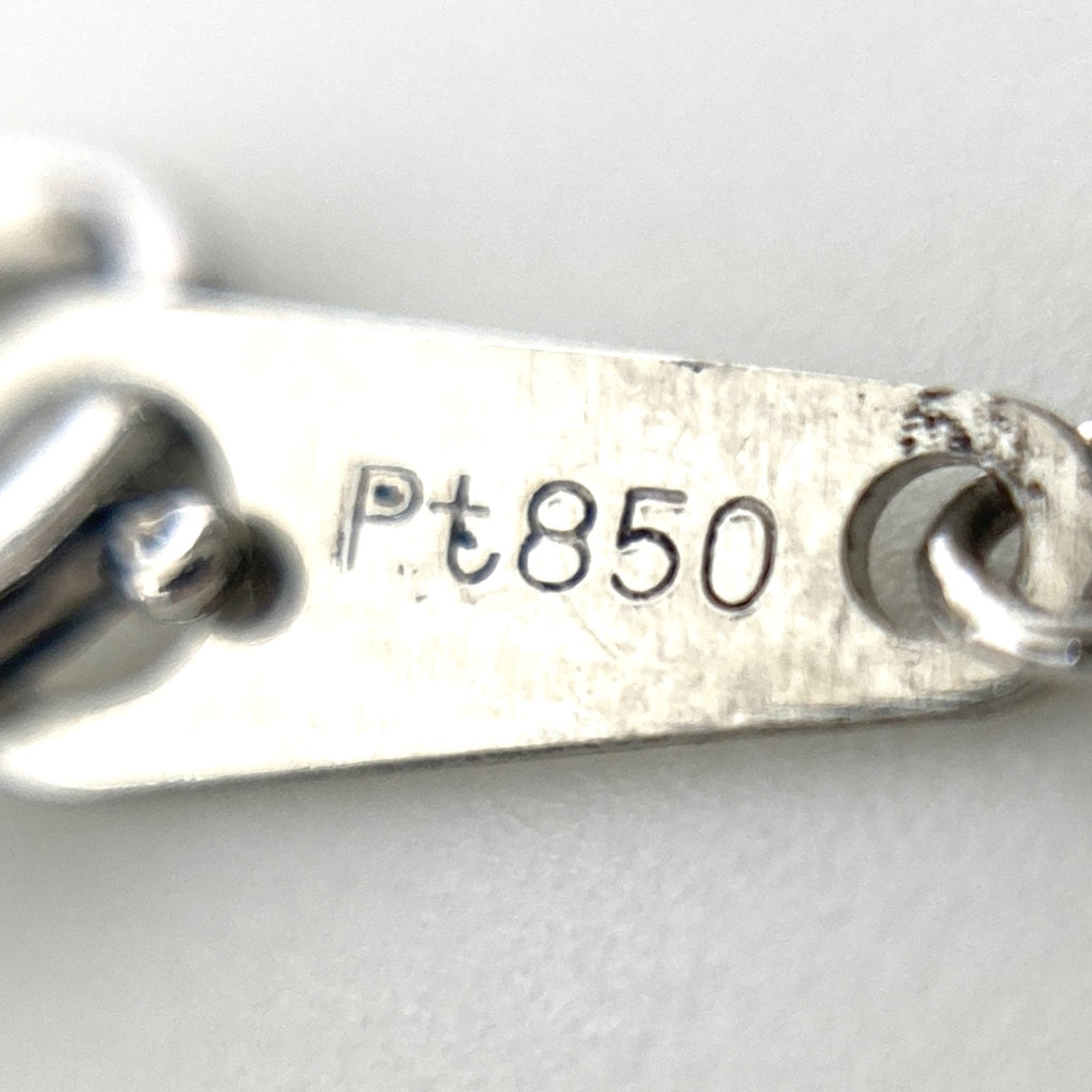 メレダイヤ デザインネックレス プラチナ ペンダント ネックレス Pt900 Pt850 ダイヤモンド レディース 【中古】nbjwl