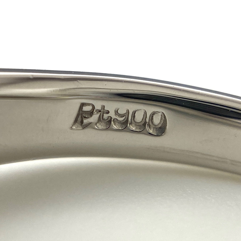 ルビー デザインリング プラチナ 指輪 メレダイヤ リング 12号 Pt900 ルビー ダイヤモンド レディース 【中古】nbjwl