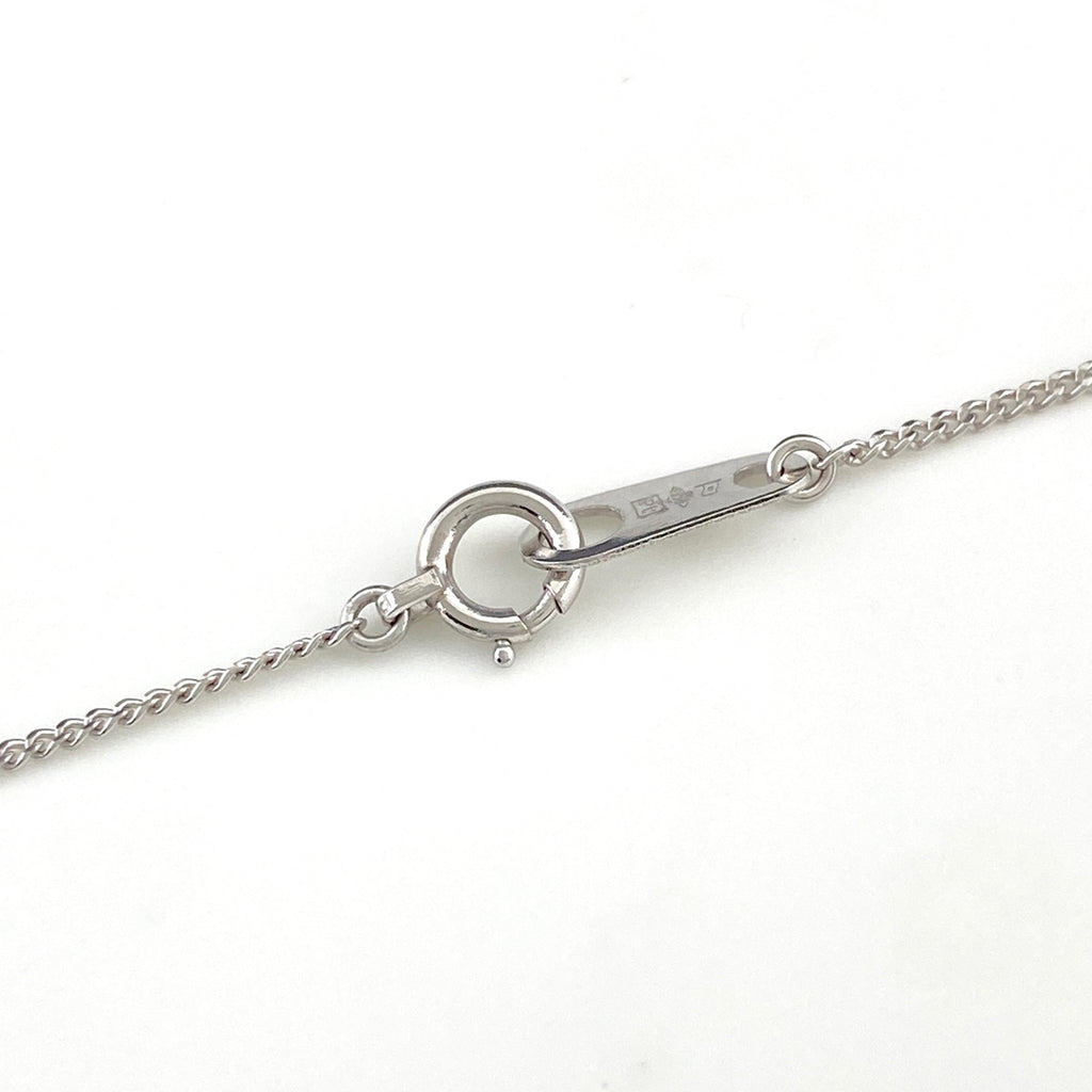 ダイヤモンド デザインネックレス プラチナ ペンダント ネックレス Pt850 ダイヤモンド レディース 【中古】nbjwl