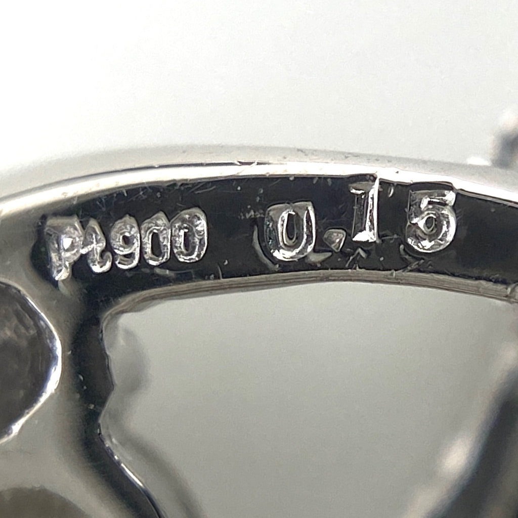 メレダイヤ デザインネックレス プラチナ ペンダント ネックレス Pt900 Pt850 ダイヤモンド レディース 【中古】nbjwl