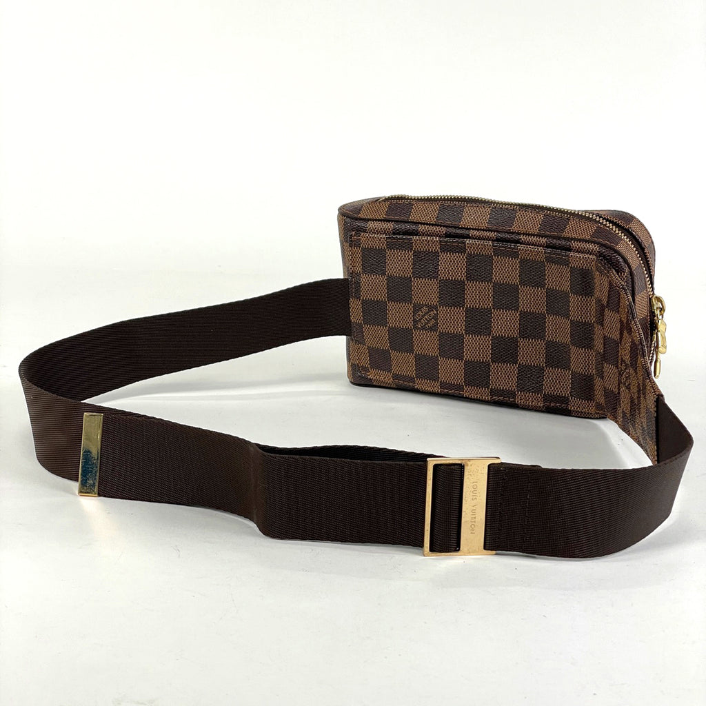 ルイ・ヴィトン ジェロニモス ウエストバッグ ショルダーバッグ ボディバッグ ダミエ ブラウン N51994 レディース 【中古】brbag