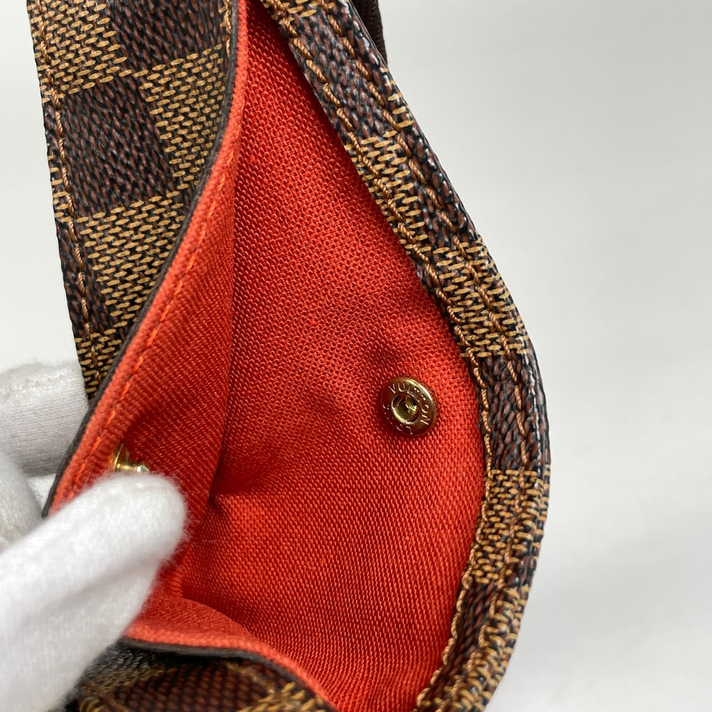 ルイ・ヴィトン ジェロニモス ウエストバッグ ショルダーバッグ ボディバッグ ダミエ ブラウン N51994 レディース 【中古】brbag