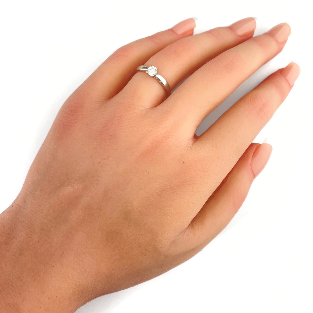 ルビー デザインリング プラチナ 指輪 メレダイヤ リング 11.5号 Pt900 ルビー ダイヤモンド レディース 【中古】nbjwl