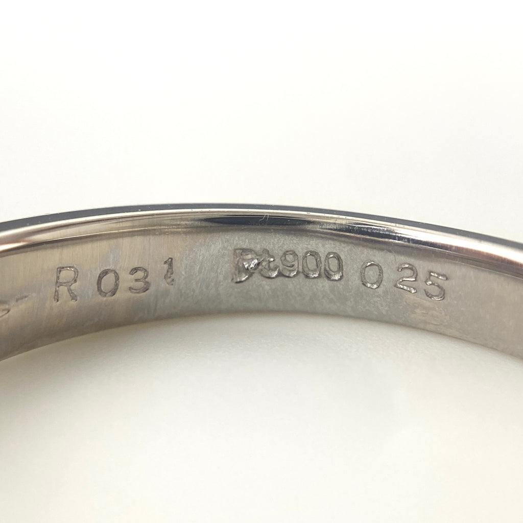 ルビー デザインリング プラチナ 指輪 メレダイヤ リング 11.5号 Pt900 ルビー ダイヤモンド レディース 【中古】nbjwl