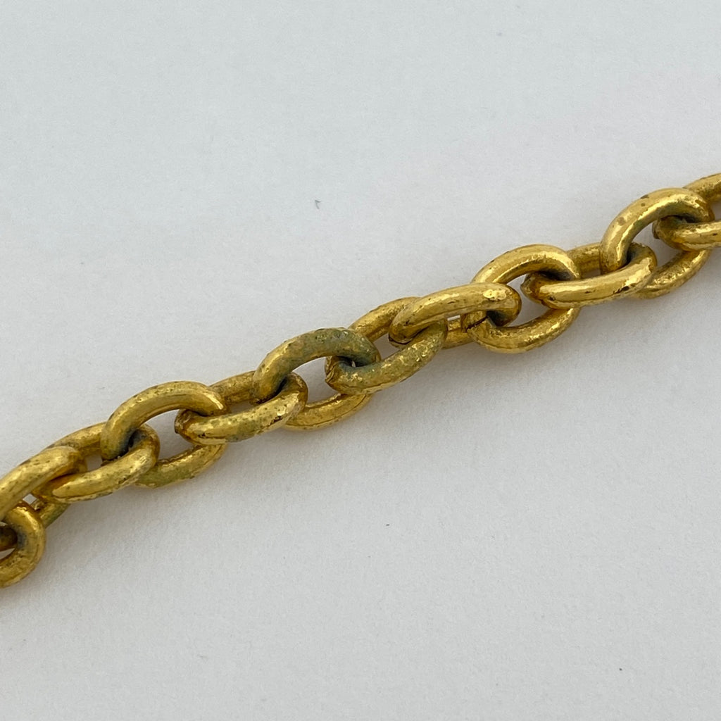 シャネル ココマーク チェーン ネックレス ラウンド ネックレス GP ゴールド レディース 【中古】bracc