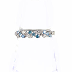 メレダイヤ デザインリング プラチナ 指輪 トリートメントダイヤ リング 11.5号 Pt900 ダイヤモンド レディース 【中古】nbjwl