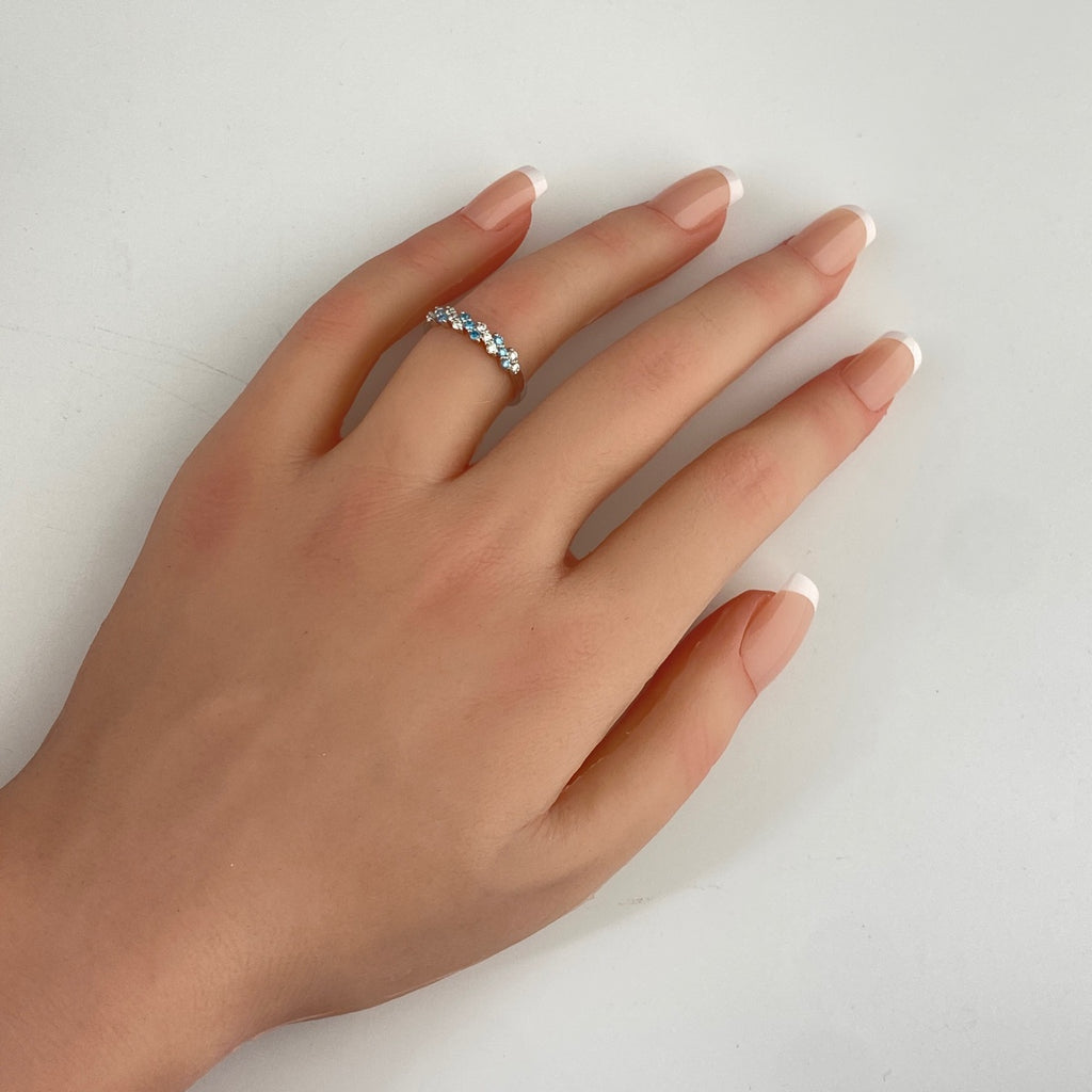 メレダイヤ デザインリング プラチナ 指輪 トリートメントダイヤ リング 11.5号 Pt900 ダイヤモンド レディース 【中古】nbjwl