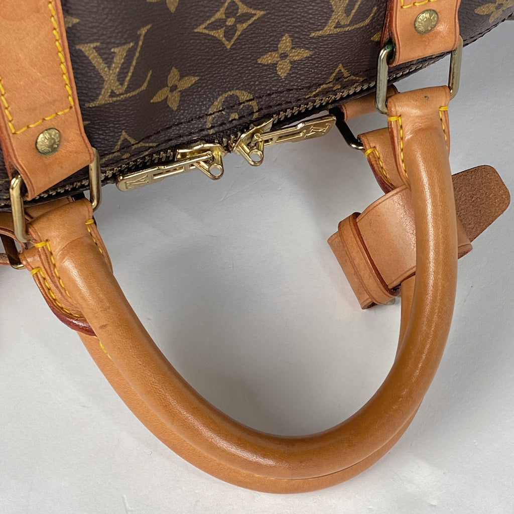 ルイ・ヴィトン キーポル 50 ハンドバッグ 旅行 出張 ビジネス ボストンバッグ モノグラム ブラウン M41426 レディース 【中古】brbag