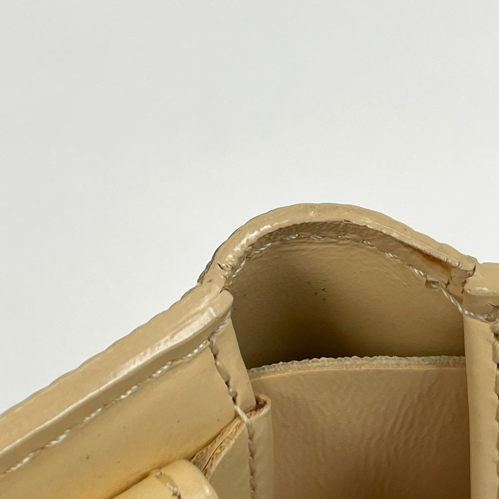 ルイ・ヴィトン ポルトモネ エラスティック カードケース コインケース 三つ折り財布 エピ ヴァニラ M6366A レディース 【中古】brbag