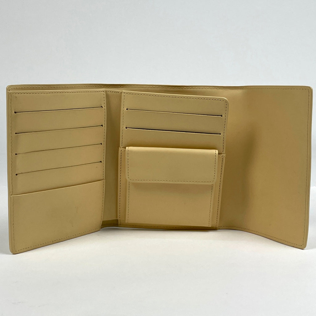 ルイ・ヴィトン ポルトモネ エラスティック カードケース コインケース 三つ折り財布 エピ ヴァニラ M6366A レディース 【中古】brbag