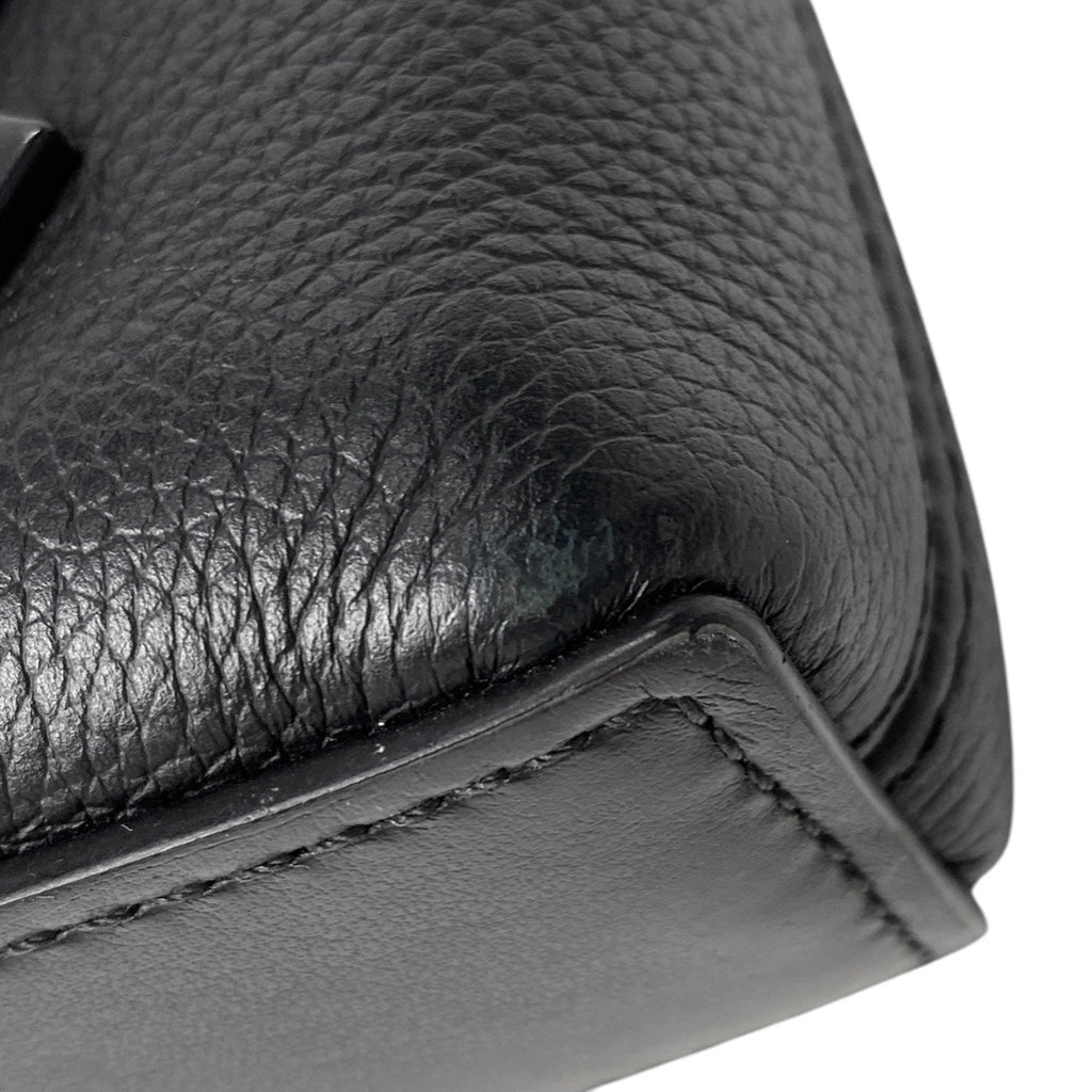 ルイ・ヴィトン ポシェット IPAD セカンドバッグ LV アエログラム クラッチバッグ レザー ノワール(ブラック) M69837 メンズ 【中古】brbag