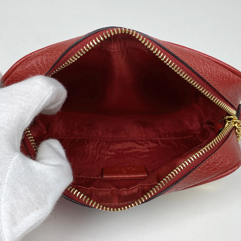 グッチ ロゴ ショルダーバッグ トリコロール ショルダーバッグ ファブリック 517350 レディース 【中古】brbag
