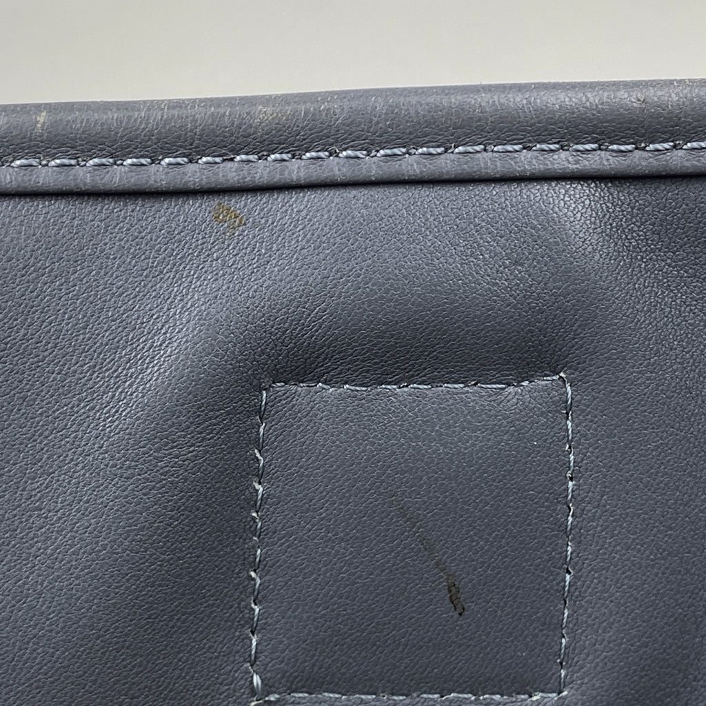 ロエベ アナグラム トートバッグ ショルダーバッグ トートバッグ レザー グレー レディース 【中古】brbag