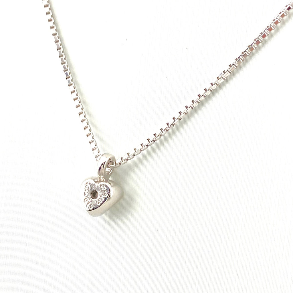 メレダイヤ デザインネックレス プラチナ ペンダント ハート ネックレス Pt850 ダイヤモンド レディース 【中古】nbjwl