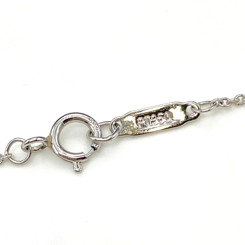 ティファニー メレダイヤ デザインネックレス プラチナ ペンダント ネックレス Pt950 ダイヤモンド レディース 【中古】brjwl