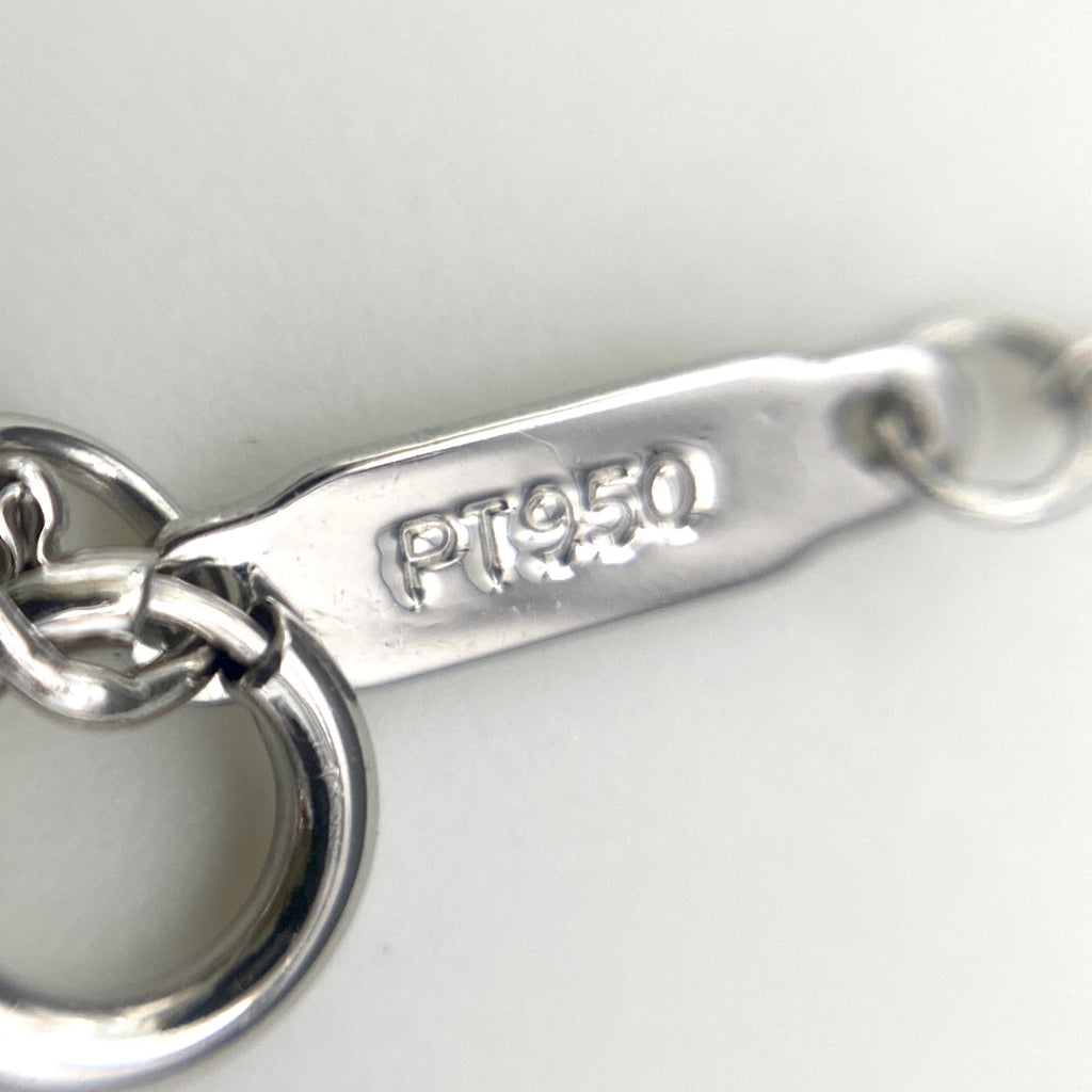 ティファニー メレダイヤ デザインネックレス プラチナ ペンダント ネックレス Pt950 ダイヤモンド レディース 【中古】brjwl