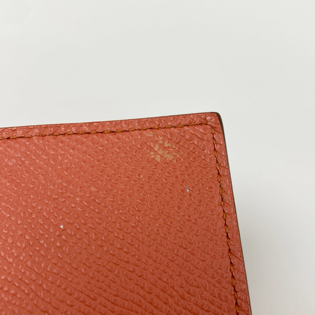 エルメス アジェンダ GM 手帳カバー 手帳・ブックカバー ヴォーエプソン フラミンゴ レディース 【中古】brbag