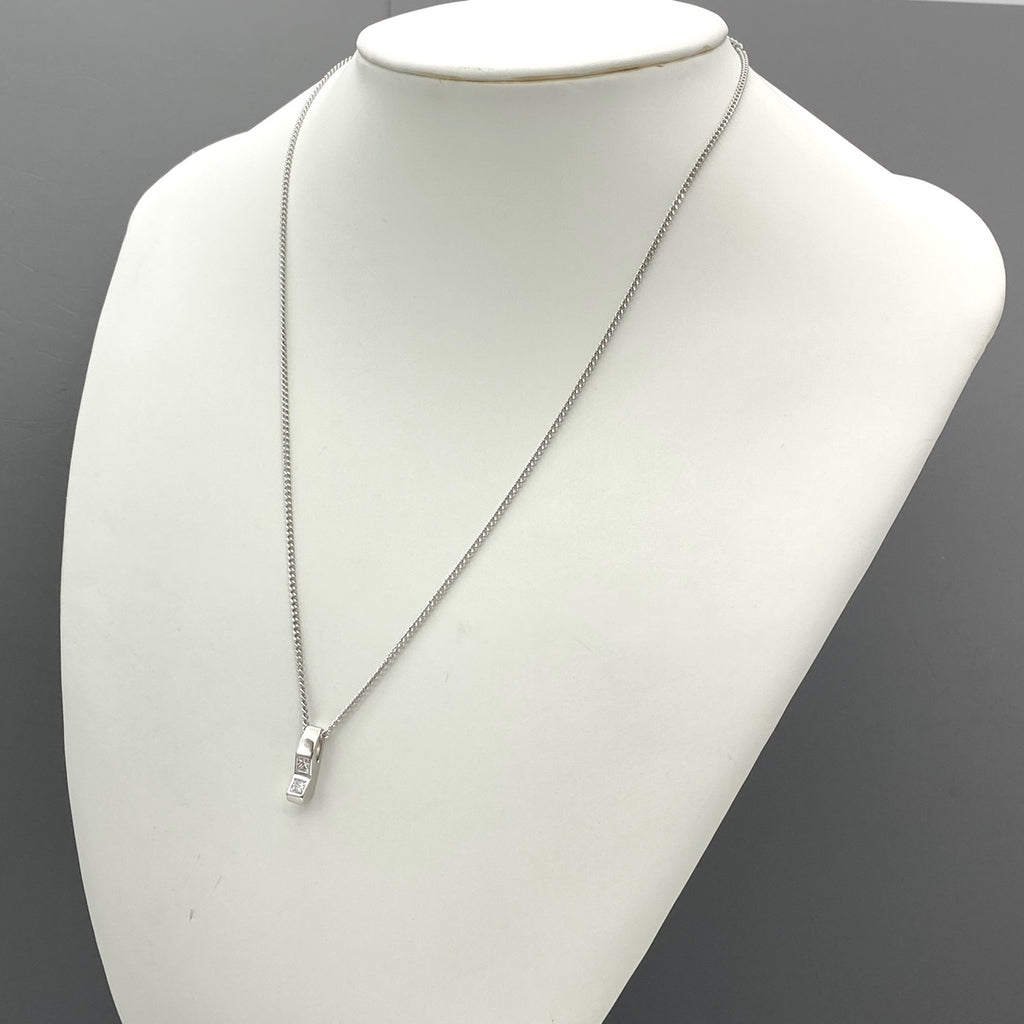 ポーラ メレダイヤ デザインネックレス プラチナ ペンダント ネックレス Pt900 ダイヤモンド レディース 【中古】brjwl