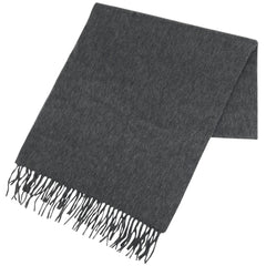 エルメス ロゴ マフラー カシミヤ グレー レディース 【中古】brbag