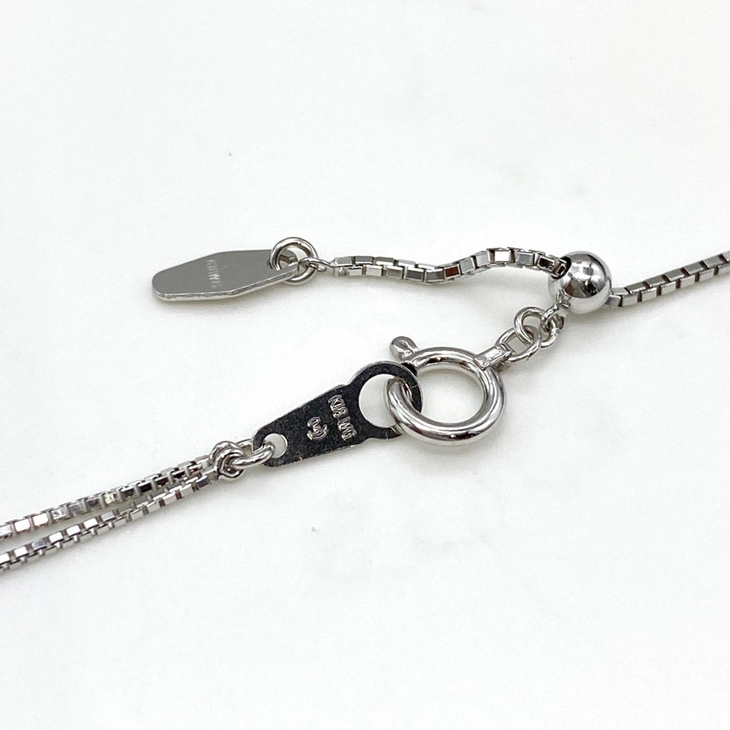 タサキ メレダイヤ デザインネックレス WG ホワイトゴールド ペンダント ネックレス K18 WG ダイヤモンド レディース 【中古】brjwl