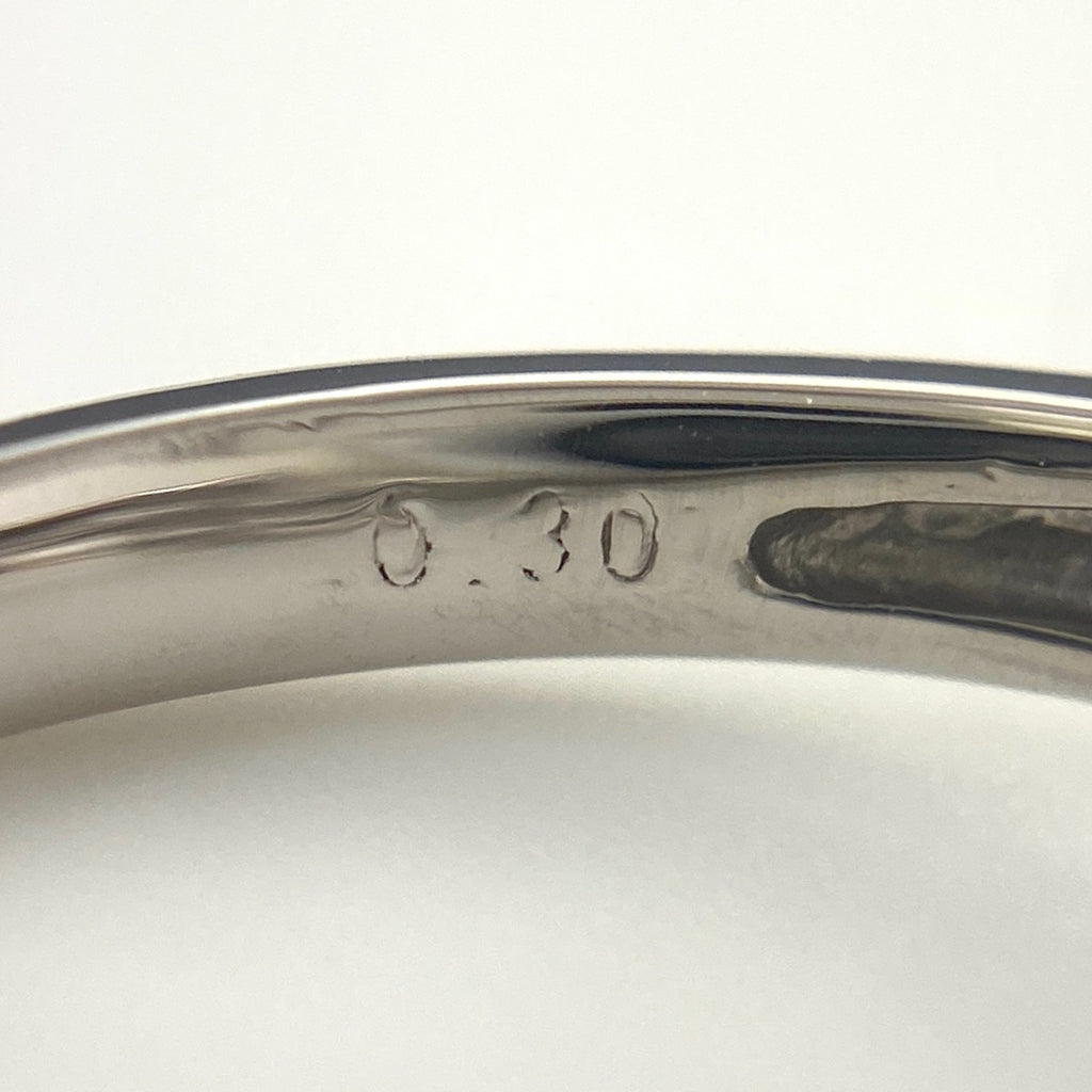 メレダイヤ デザインリング プラチナ 指輪 リング 9号 Pt900 ダイヤモンド レディース 【中古】nbjwl