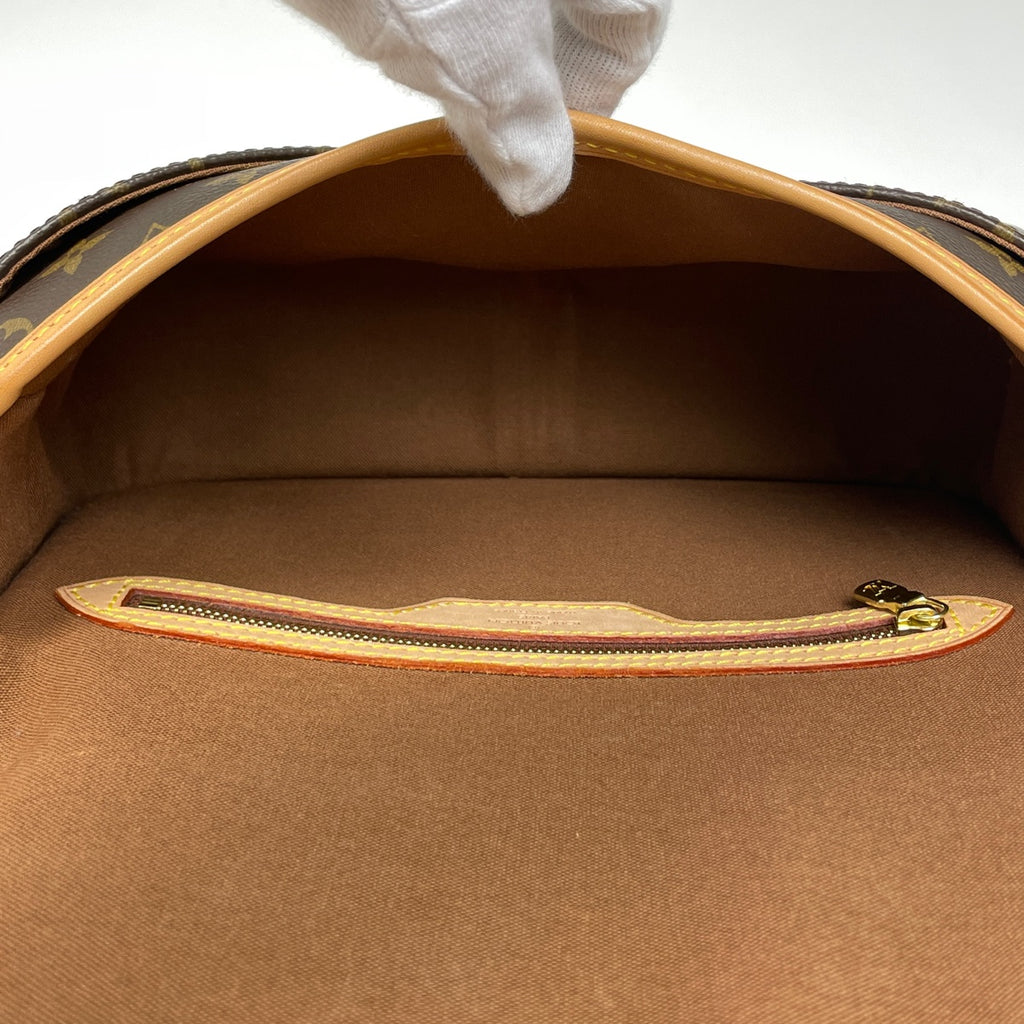 ルイ・ヴィトン ソローニュ 斜め掛け ショルダーバッグ モノグラム ブラウン M42250 レディース 【中古】brbag