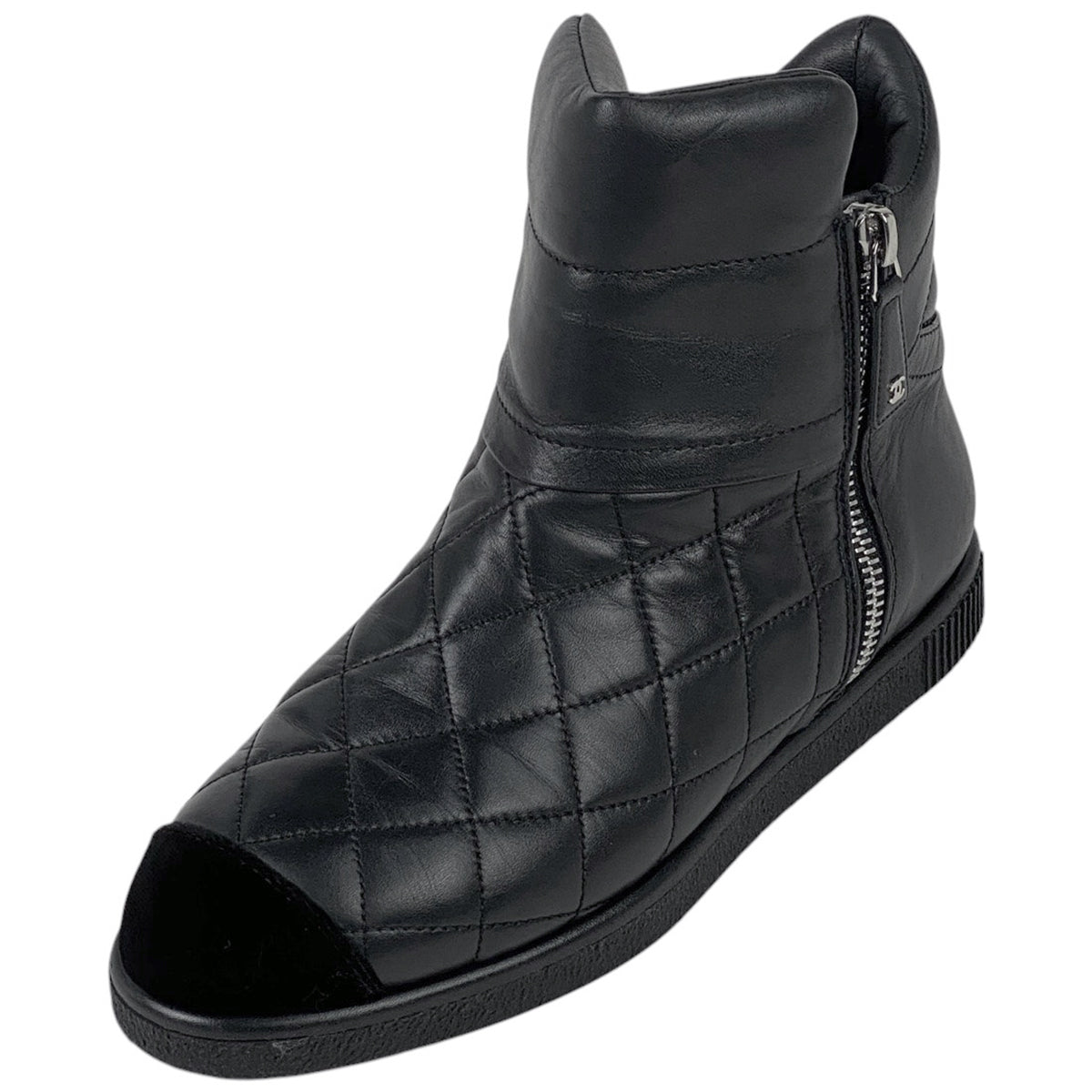 【極美品・22SS】シャネル　マトラッセ　ブーツ　革靴　ヒール　パンプス　レザー 楽天市場】シャネル CHANEL パンプス 靴 レザー レディース