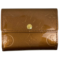 ルイ・ヴィトン ラドロー 小銭入れ カードケース エナメル コインケース モノグラムヴェルニ ブロンズ M91162 レディース 【中古】brbag