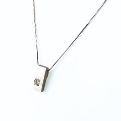タサキ ダイヤモンド デザインネックレス WG ホワイトゴールド ペンダント ネックレス K18 WG ダイヤモンド レディース 【中古】brjwl