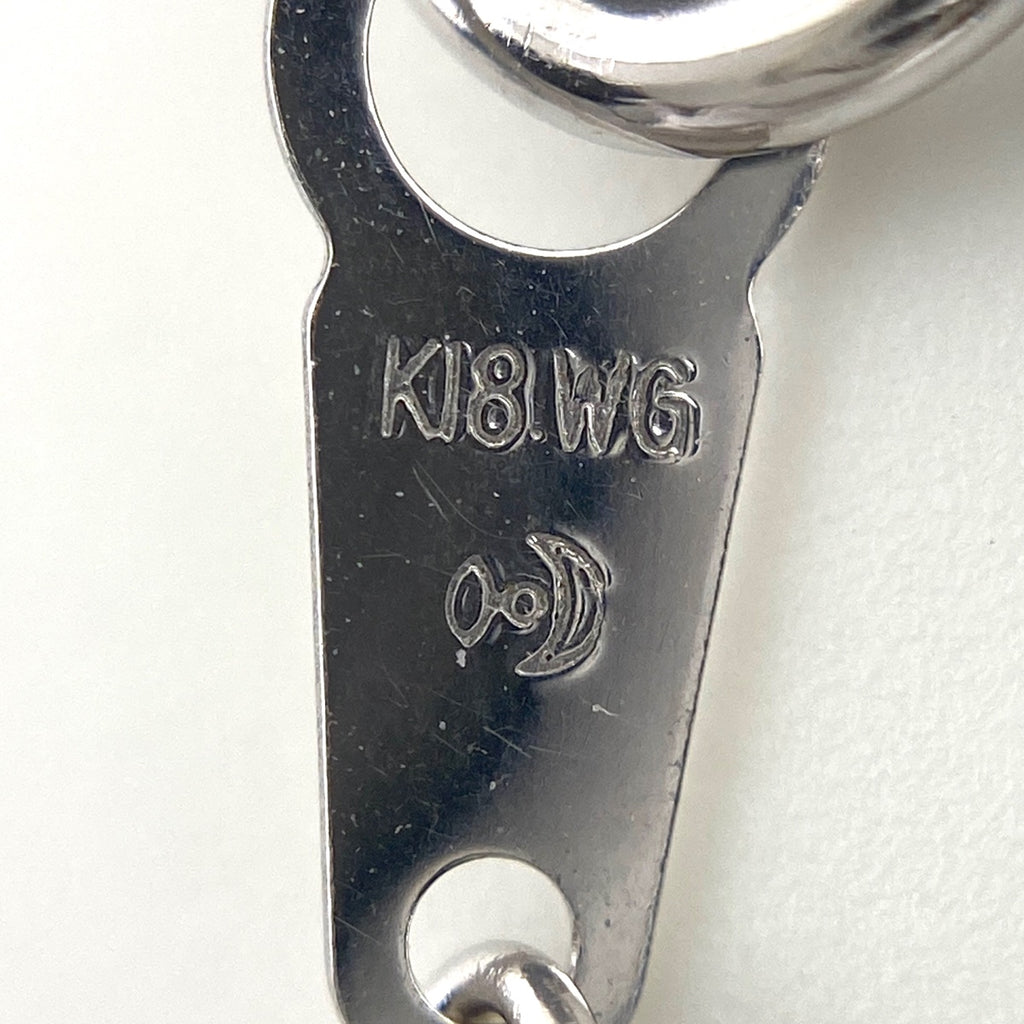 タサキ ダイヤモンド デザインネックレス WG ホワイトゴールド ペンダント ネックレス K18 WG ダイヤモンド レディース 【中古】brjwl