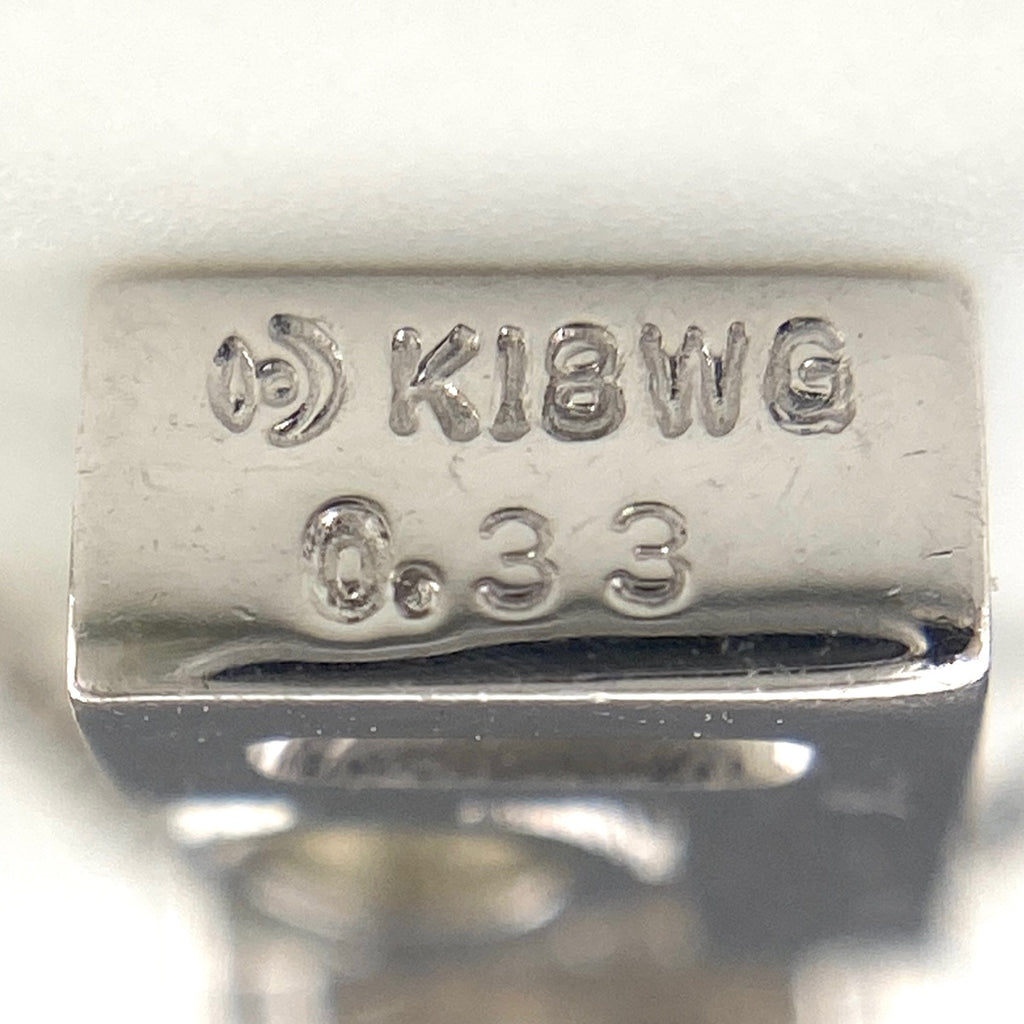 タサキ ダイヤモンド デザインネックレス WG ホワイトゴールド ペンダント ネックレス K18 WG ダイヤモンド レディース 【中古】brjwl