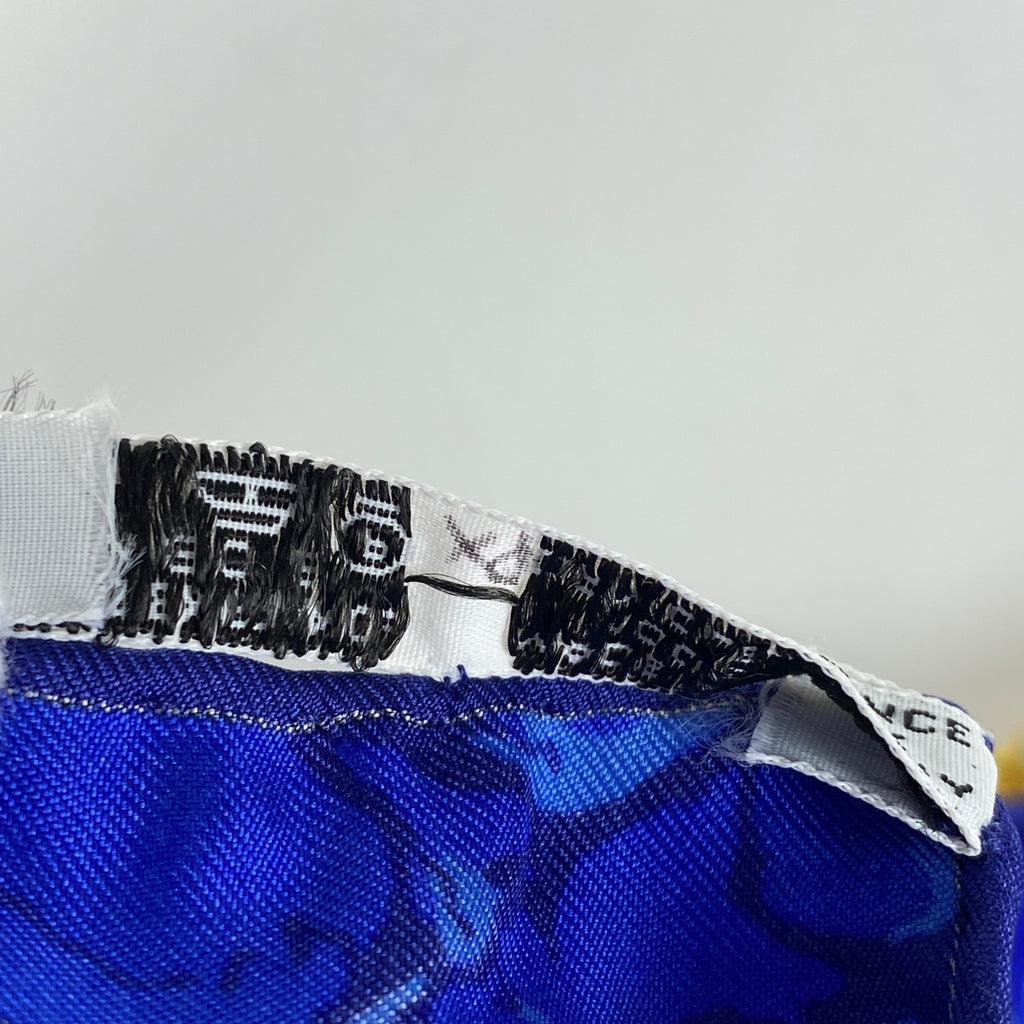 エルメス カレ 90 CARPE DIEM 今日一日を楽しむ 太陽 月 星 スカーフ スカーフ シルク ブルー レディース 【中古】brbag