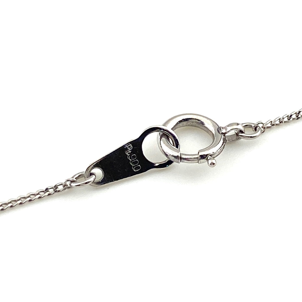 メレダイヤ デザインネックレス プラチナ ペンダント ネックレス Pt900 ダイヤモンド レディース 【中古】nbjwl