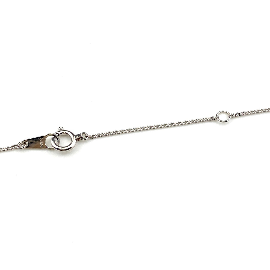 メレダイヤ デザインネックレス プラチナ ペンダント ネックレス Pt850 ダイヤモンド レディース 【中古】nbjwl