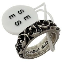 クロムハーツ エタニティヴァインバンド リング 指輪 リング 18号 シルバー925 シルバー メンズ 【中古】bracc