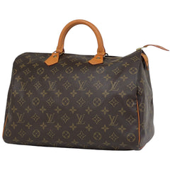 ルイ・ヴィトン スピーディ 35 ボストンバッグ 通勤 ハンドバッグ モノグラム ブラウン M41524 レディース 【中古】brbag